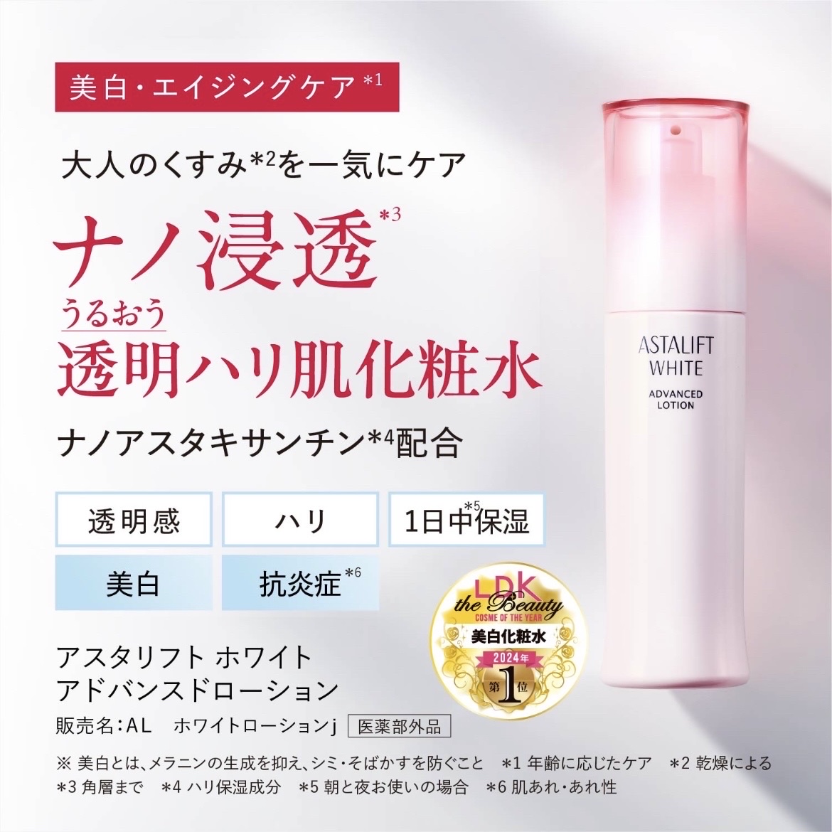 アスタリフト ホワイト アドバンスドローション/アスタリフト/化粧水を使ったクチコミ（3枚目）