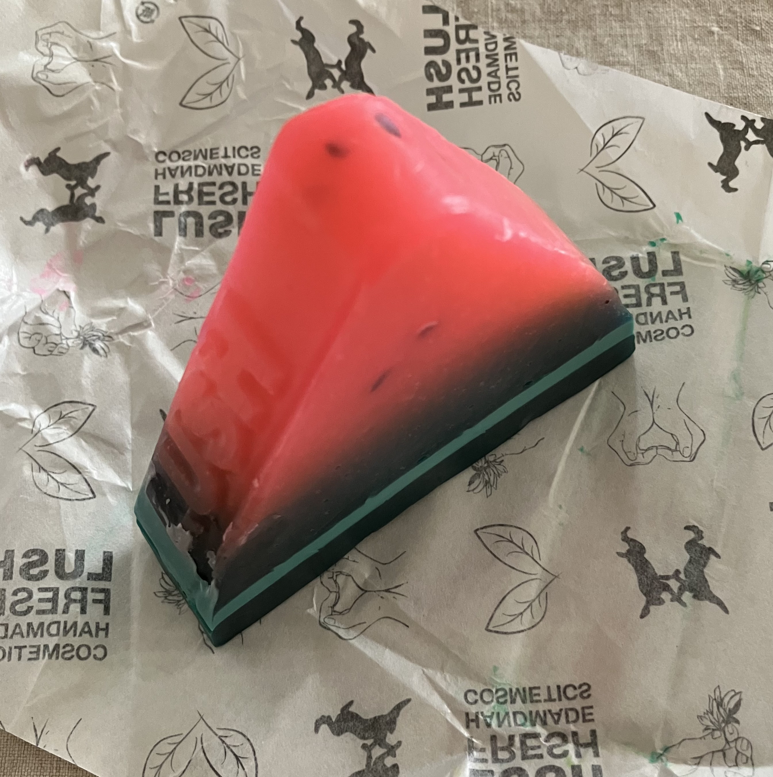 サマーフィーリングスライスソープ/ラッシュ/ボディ石鹸を使ったクチコミ（2枚目）