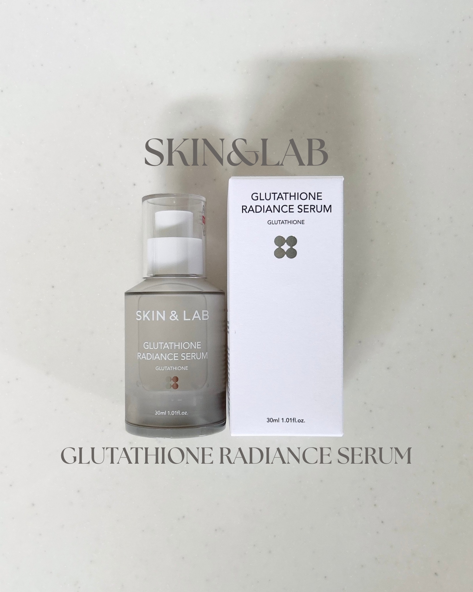 グルタチオンラディアンスセラム/SKIN&LAB/美容液を使ったクチコミ（1枚目）