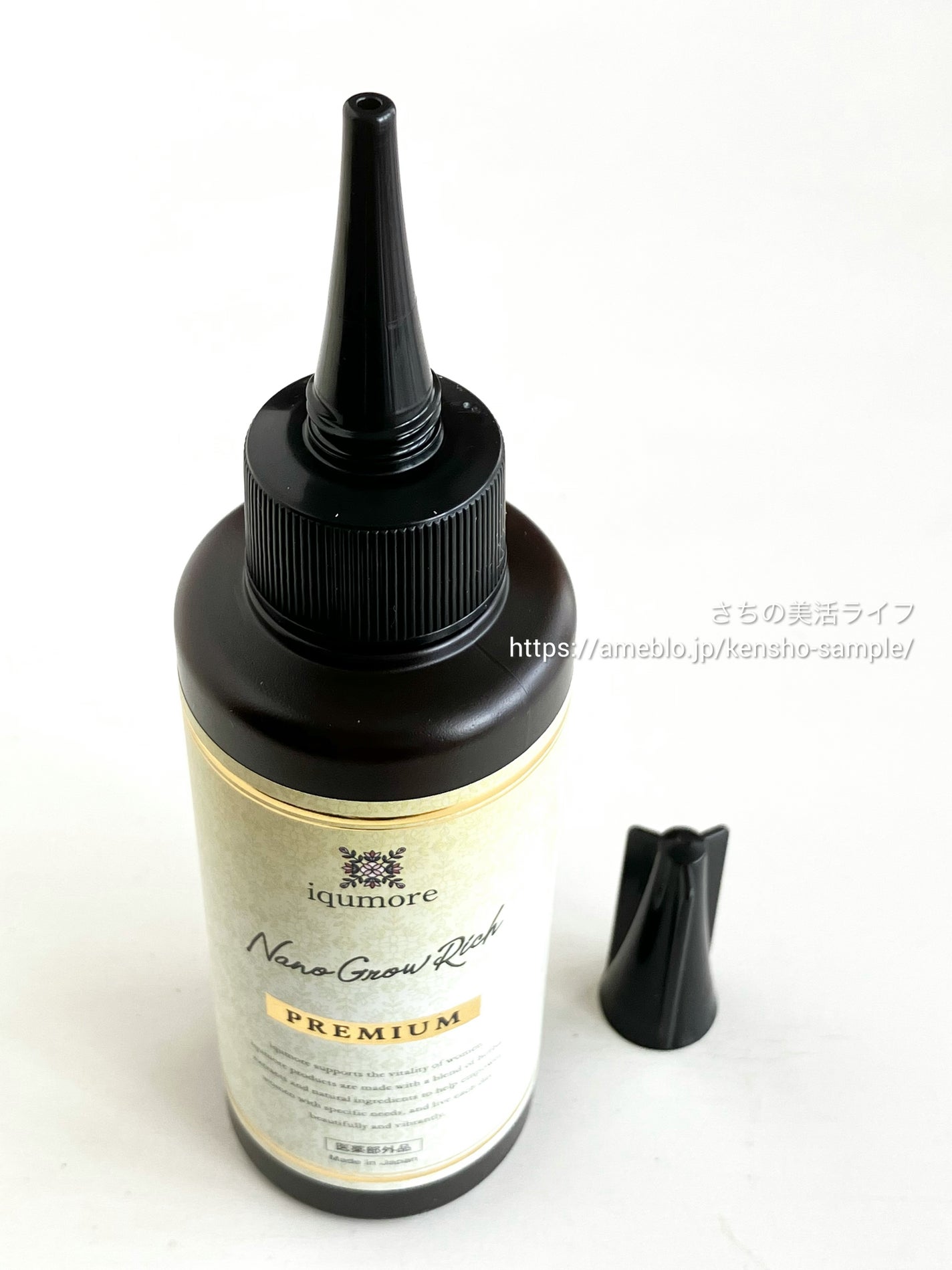 イクモアナノグロウリッチプレミアム/iqumore/頭皮ローションを使ったクチコミ(3枚目)