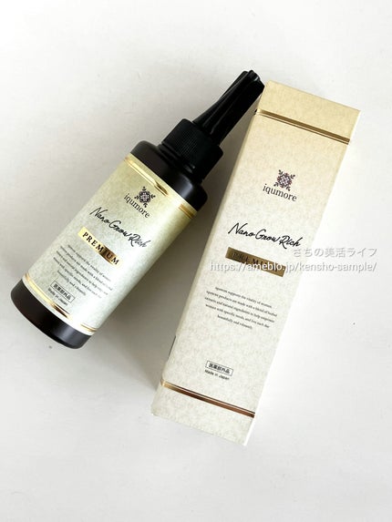 イクモアナノグロウリッチプレミアム/iqumore/頭皮ローションを使ったクチコミ(5枚目)