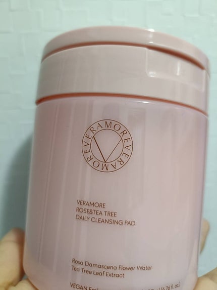 ローズ&ティーツリークレンジングパッド/VERAMORE/クレンジングシートを使ったクチコミ(1枚目)