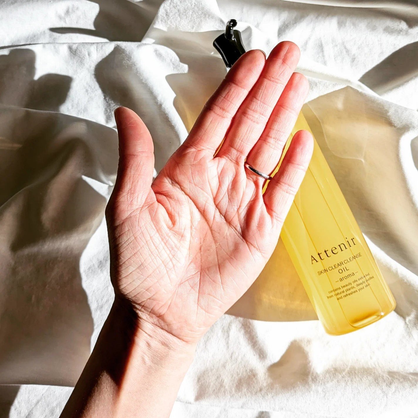 スキンクリア クレンズ オイル <アロマタイプ>/アテニア/オイルクレンジングを使ったクチコミ(3枚目)