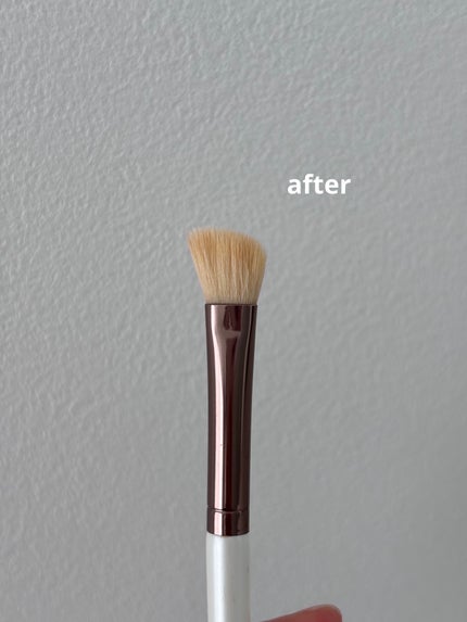 メイクブラシクリーナーシート/セリア/その他化粧小物を使ったクチコミ(5枚目)