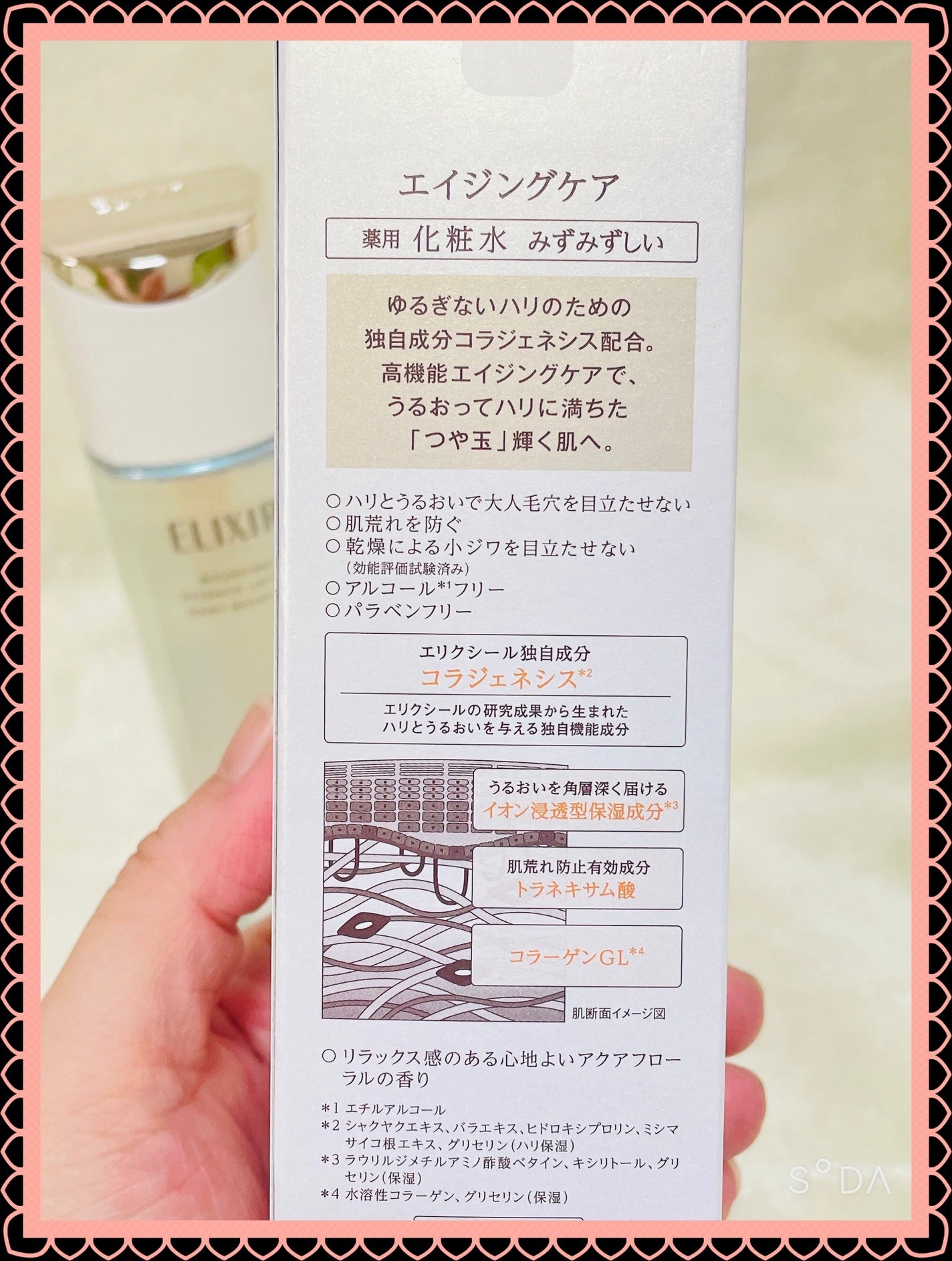 リフトモイスト ローション みずみずしいタイプ ba/エリクシール/化粧水を使ったクチコミ(2枚目)