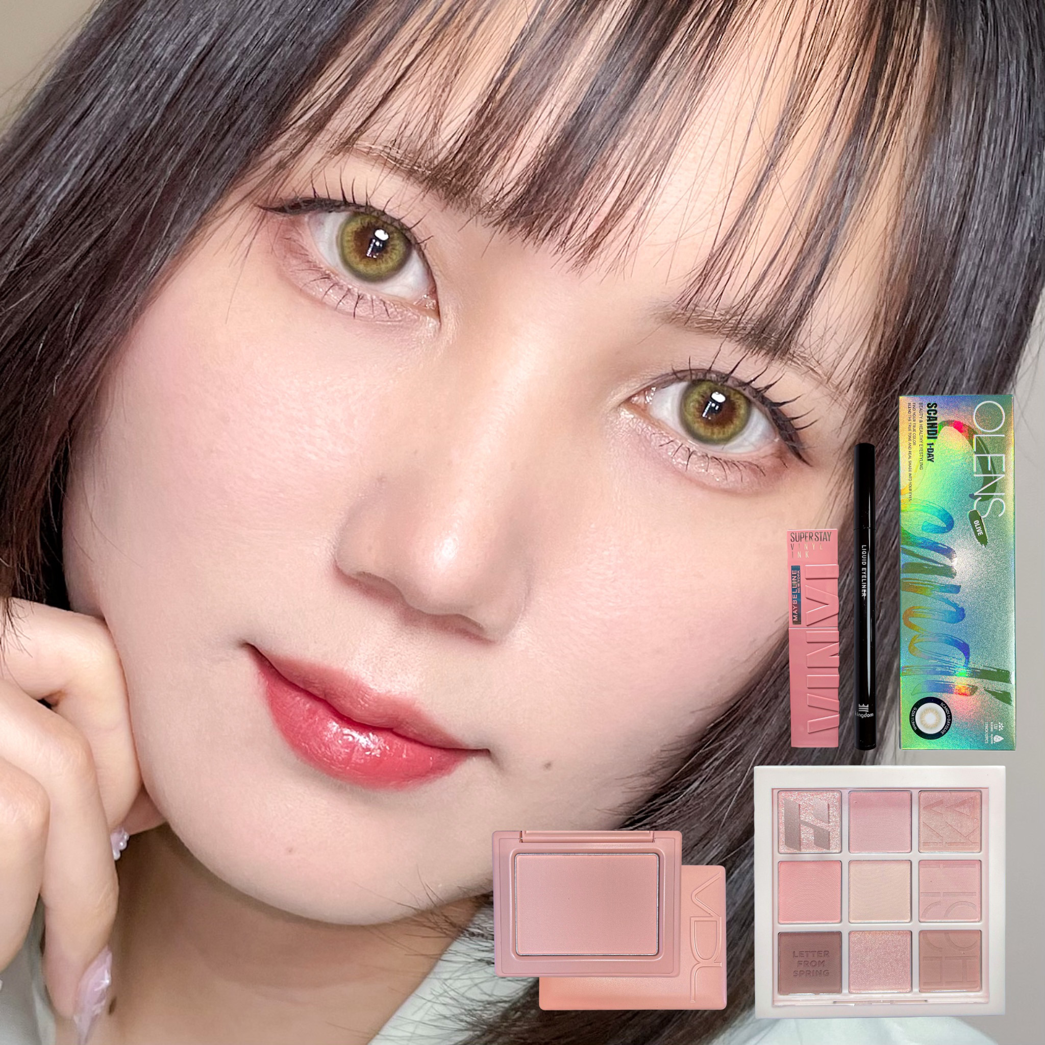 SCANDI 1day/OLENS/カラーコンタクトレンズを使ったクチコミ（1枚目）