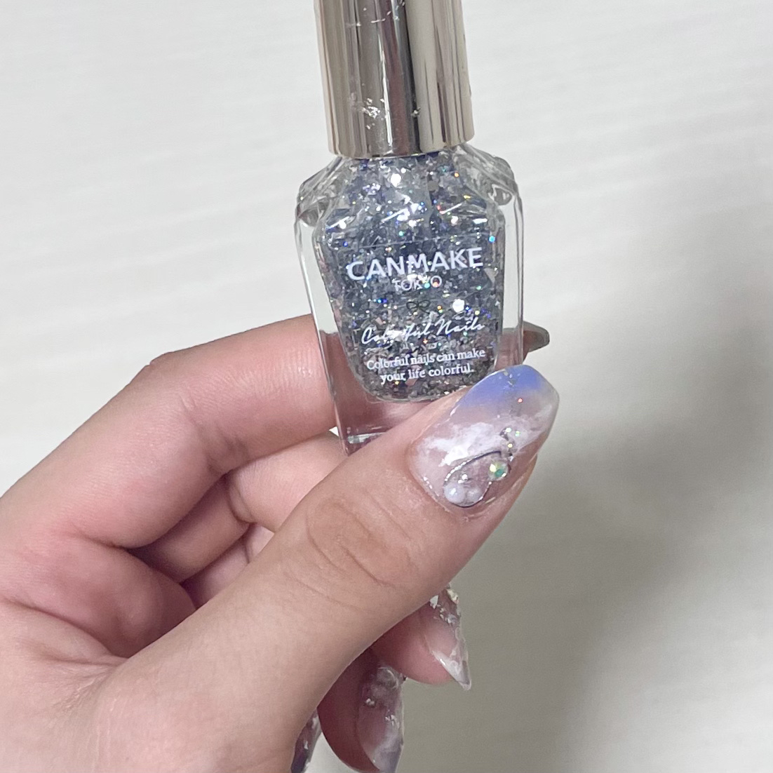 カラフルネイルズ/キャンメイク/マニキュアを使ったクチコミ（3枚目）