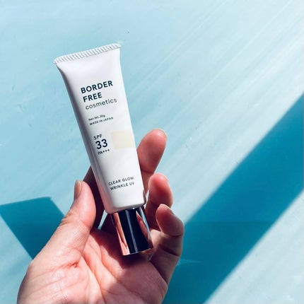 クリアグロウリンクルUV/BORDER FREE cosmetics/日焼け止め・UVケアを使ったクチコミ(1枚目)