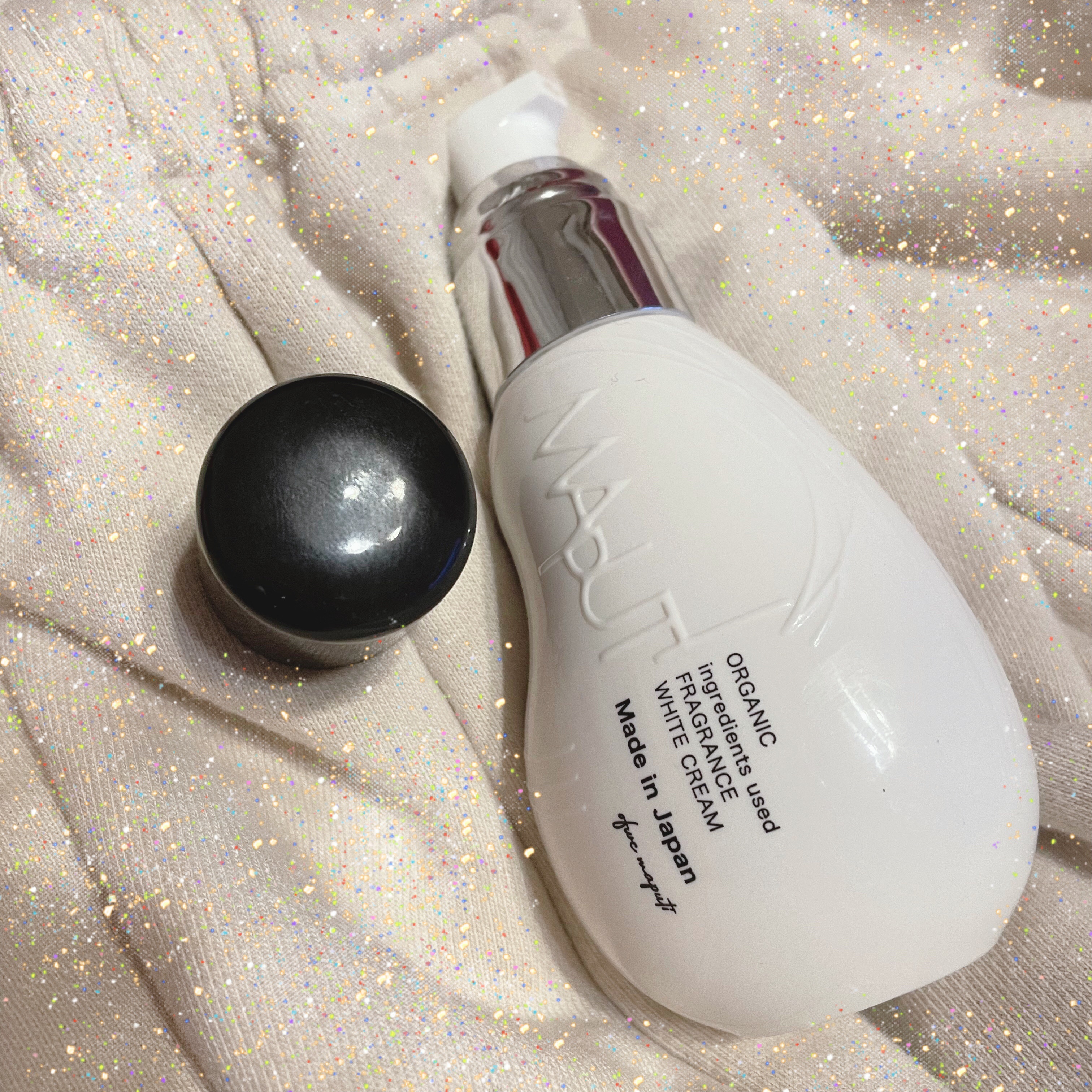 オーガニックフレグランスホワイトクリーム/MAPUTI/デリケートゾーンケアを使ったクチコミ（1枚目）