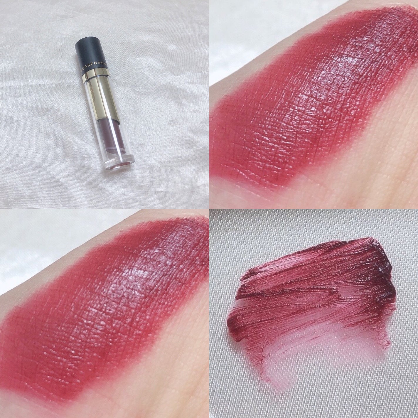 タトゥーベルベットティント/フォレンコス/リップティントを使ったクチコミ(4枚目)