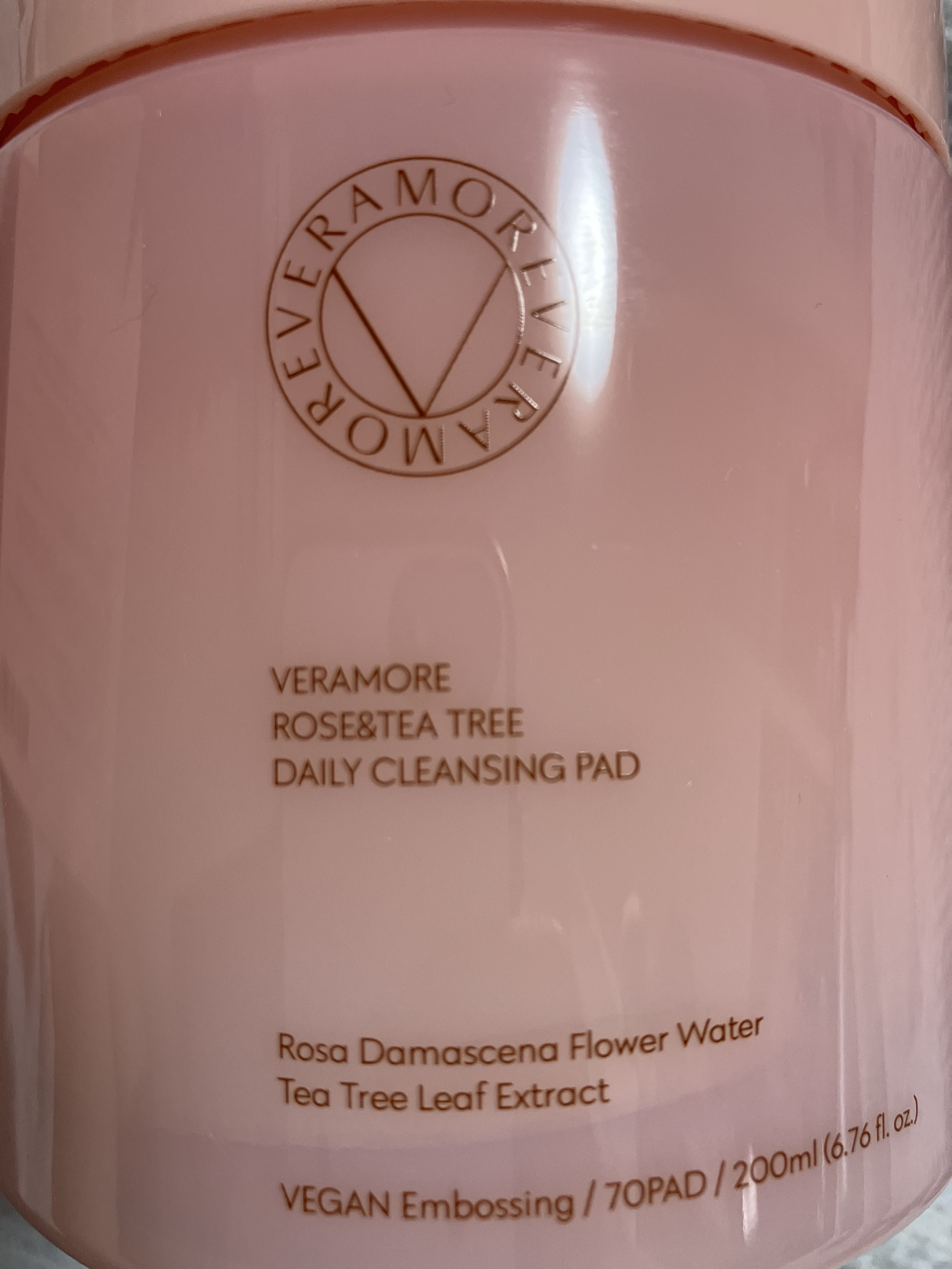 ローズ＆ティーツリークレンジングパッド/VERAMORE/クレンジングシートを使ったクチコミ（1枚目）