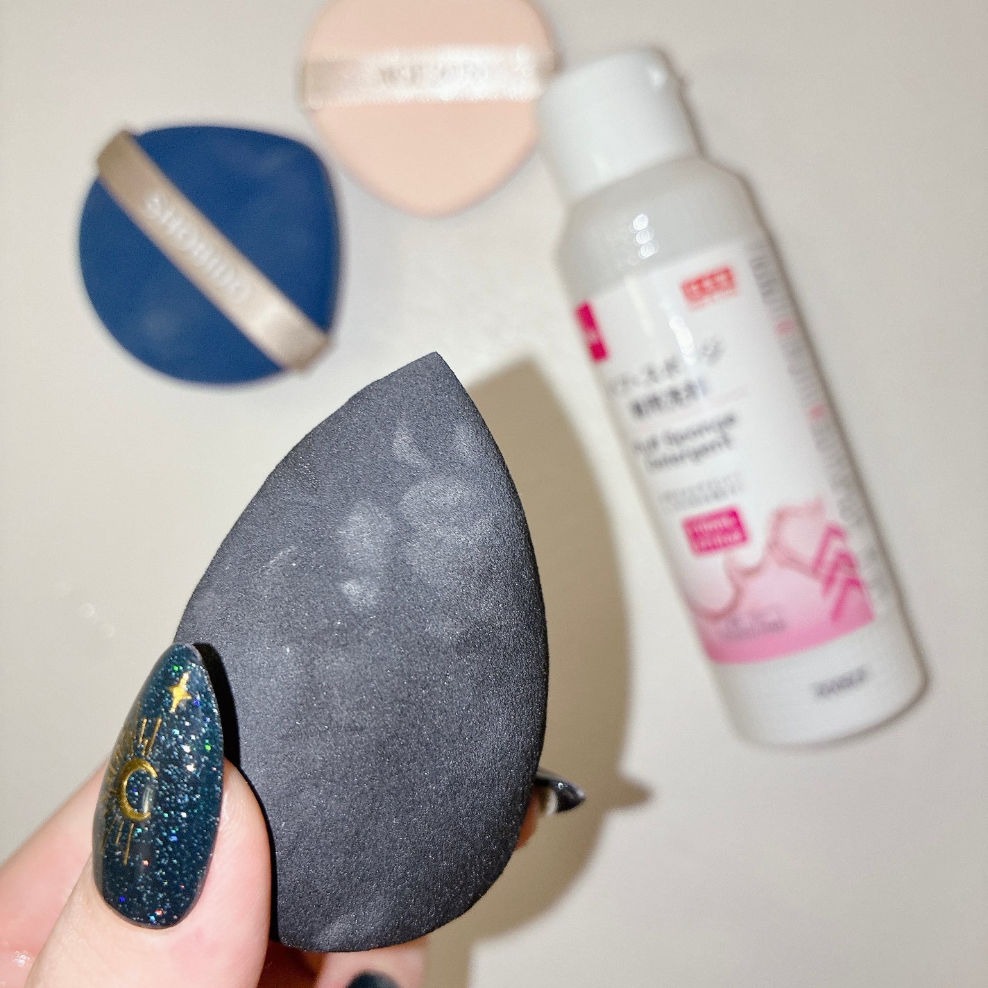 パフ・スポンジ専用洗剤/DAISO/その他化粧小物を使ったクチコミ(4枚目)