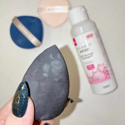 パフ・スポンジ専用洗剤/DAISO/その他化粧小物を使ったクチコミ(4枚目)