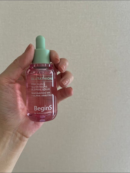 Pink Guava Glutathione Blemish Serum/BeginS by JUNGSAEMMOOL/美容液を使ったクチコミ(2枚目)