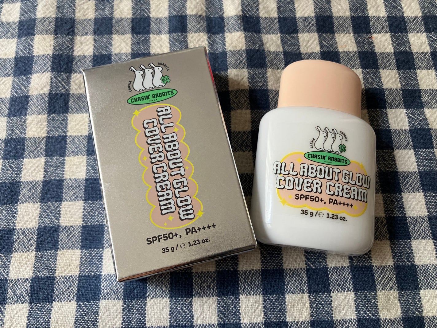 オールアバウトグロウカバークリーム/CHASIN'RABBITS/日焼け止めクリームを使ったクチコミ(2枚目)