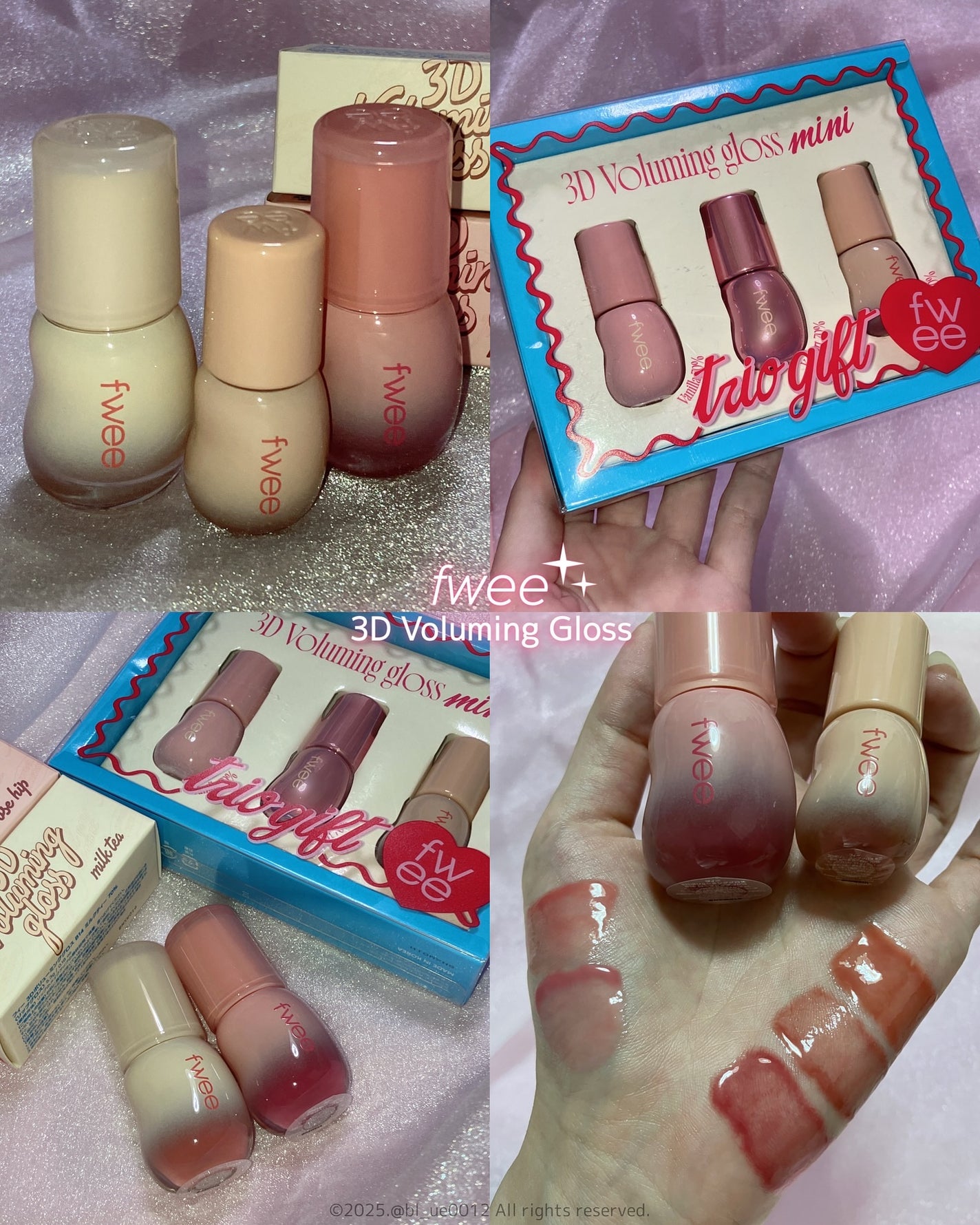 フィー 3Dボリューミンググロス/fwee/リップグロスを使ったクチコミ(1枚目)