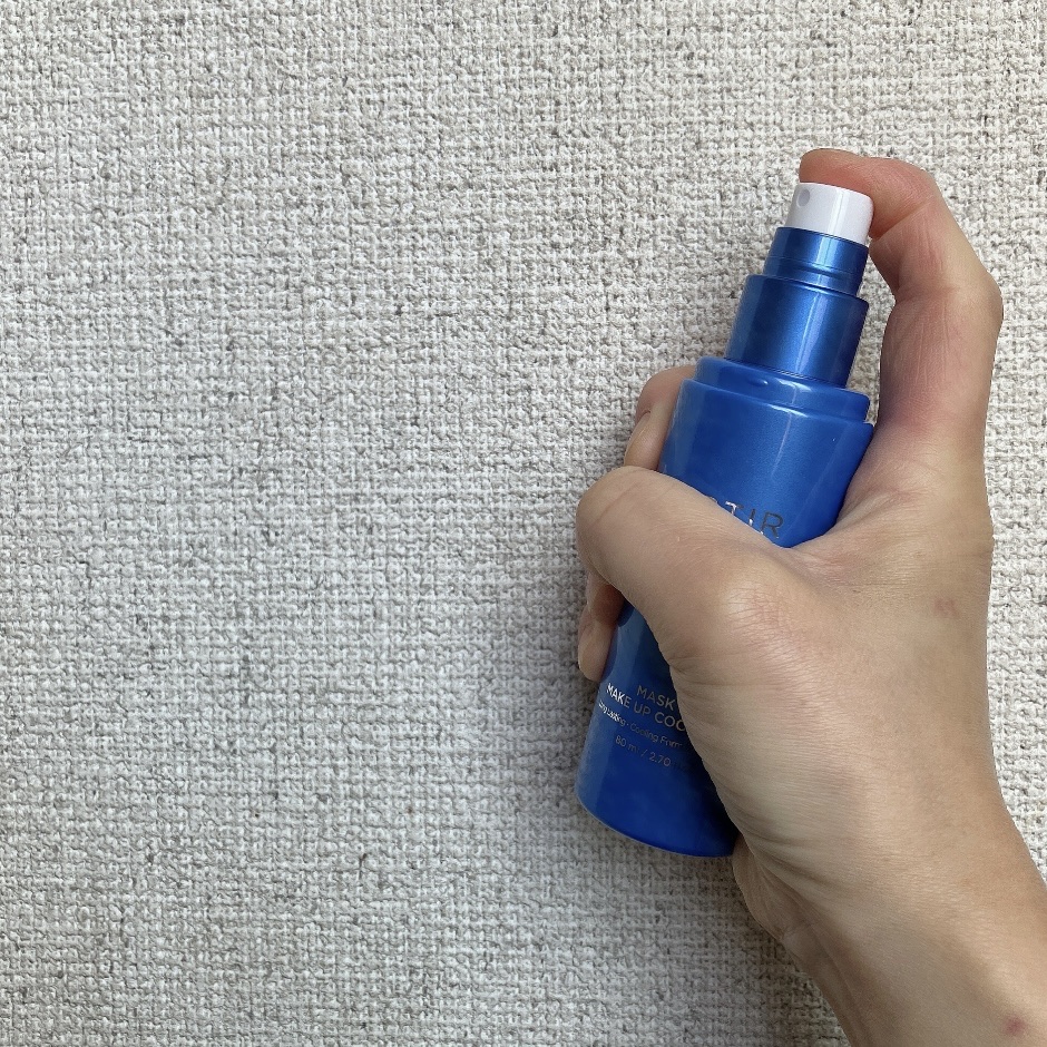 マスクフィットメイクアップ クールフィクサー/TIRTIR(ティルティル)/フィックスミストを使ったクチコミ（2枚目）