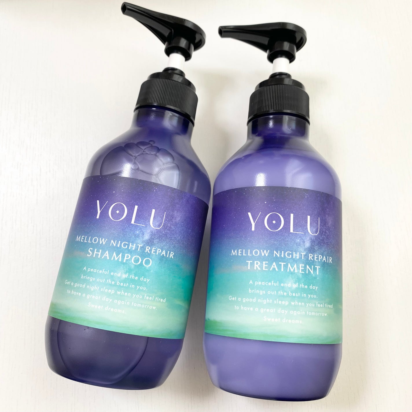 ヨル メロウナイトリペアシャンプー/トリートメント/YOLU/市販シャンプーを使ったクチコミ(1枚目)