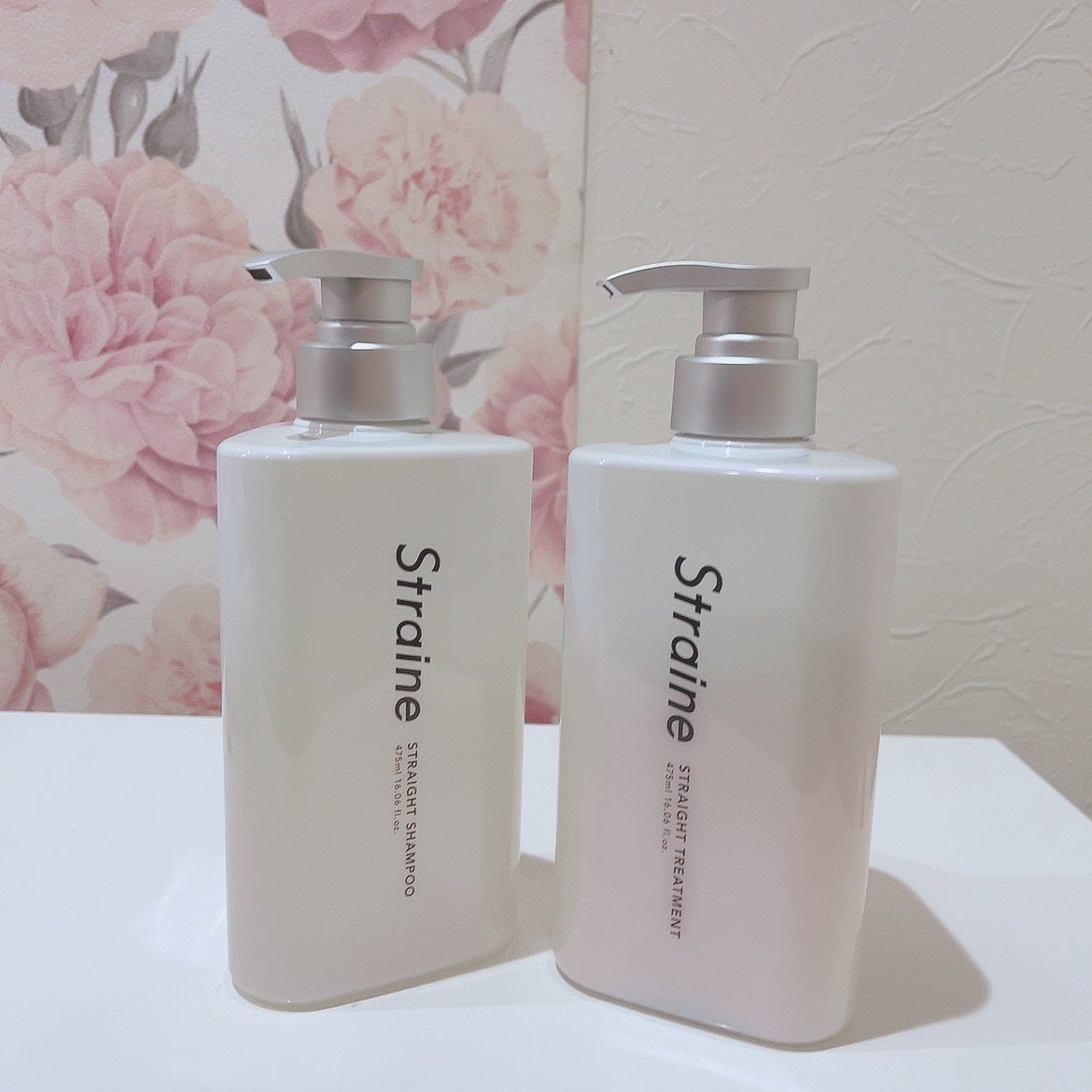 ストレートシャンプー/ストレートトリートメント ホワイトブロッサムの香り/Straine/市販シャンプーを使ったクチコミ(1枚目)