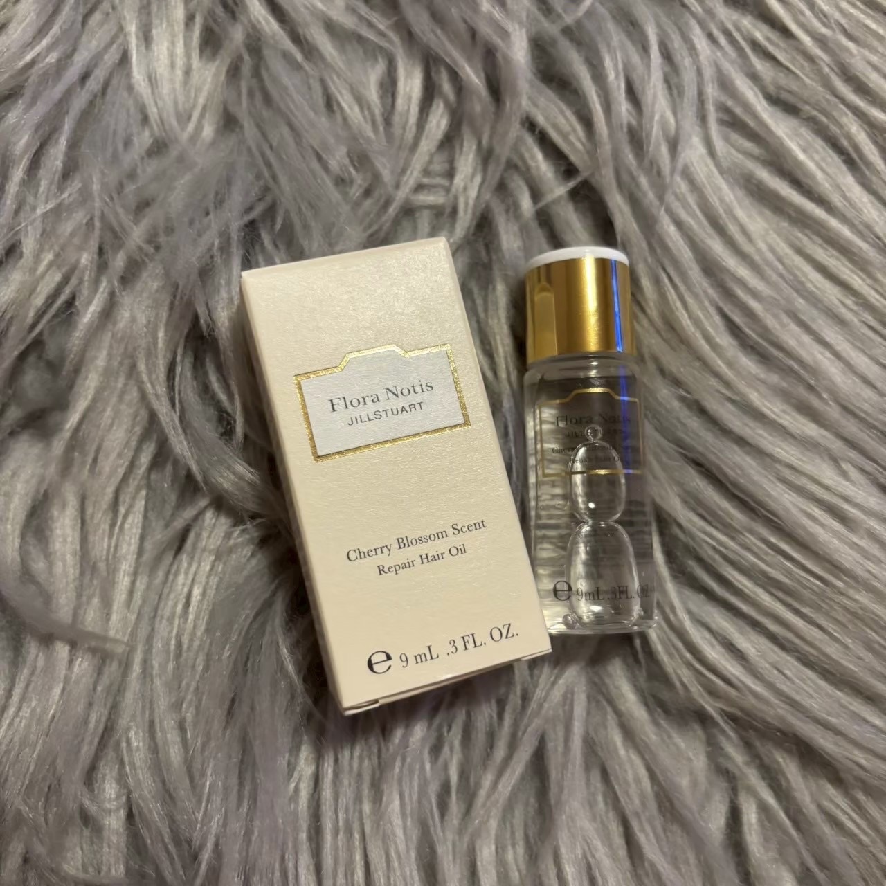 Flora Notis JILL STUART チェリーブロッサム　リペアヘアオイルのクチコミ「✼••┈┈••✼••┈┈••✼••┈┈••✼••┈┈••✼

Flora Notis JILL.....」（1枚目）