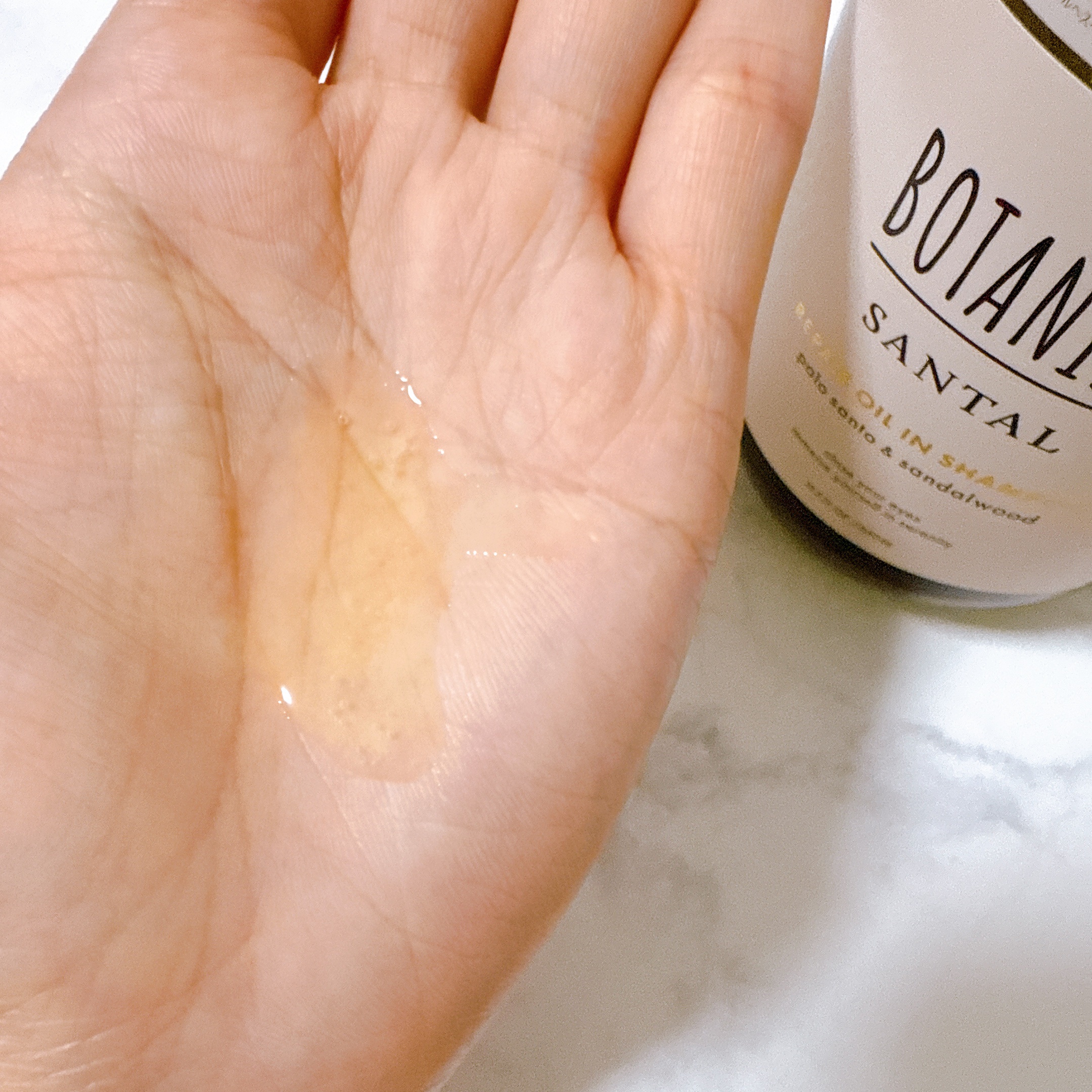 ボタニスト サンタル リペアオイルインシャンプー/トリートメント/BOTANIST/市販シャンプーを使ったクチコミ（2枚目）