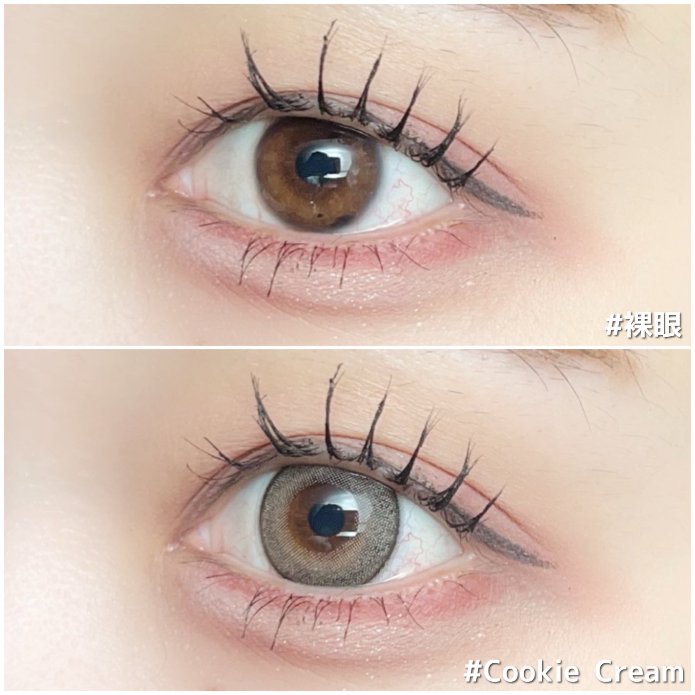 LARME MELTY SERIES(ラルムメルティシリーズ)/LARME/カラーコンタクトレンズを使ったクチコミ(4枚目)