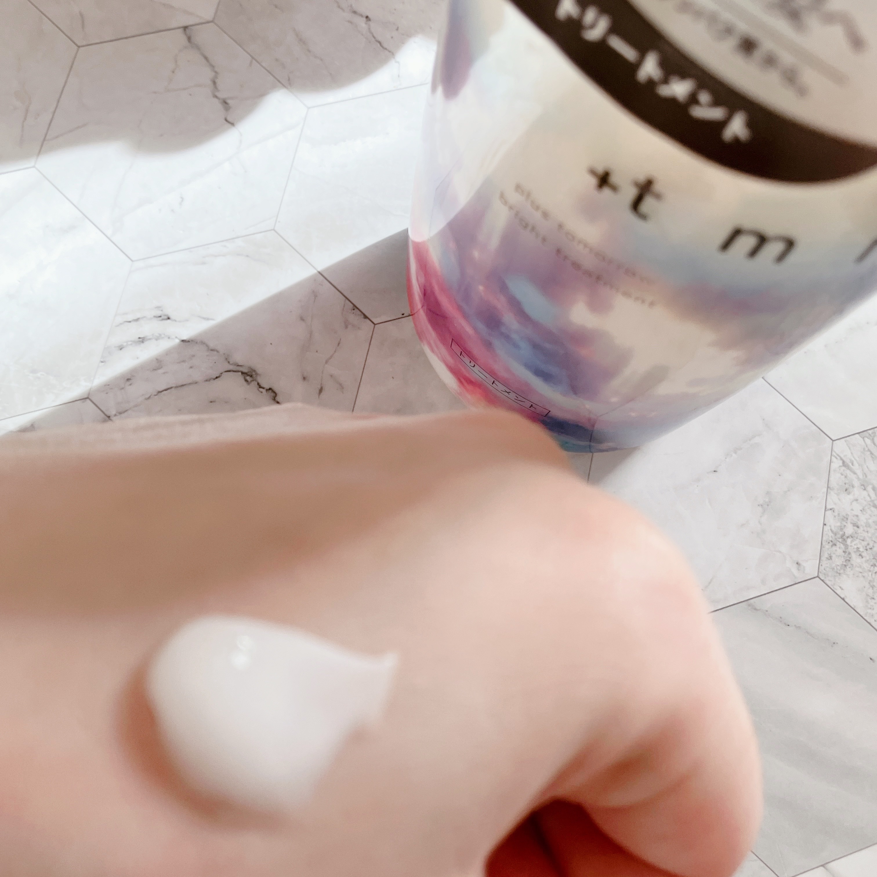 ブライト ヒートケアマスク/＋ｔｍｒ/ヘアマスク・ヘアパックを使ったクチコミ（3枚目）