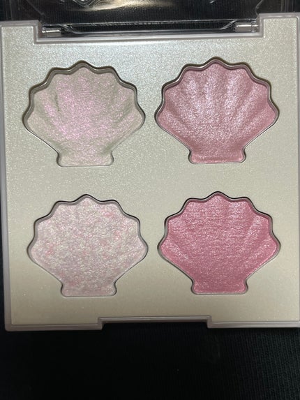 シャイングロイハイライターパレット/dasique/クリームハイライトを使ったクチコミ(2枚目)