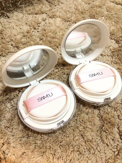 センシティブピュア&ピュアクッション/SAM'U/クッションファンデーションを使ったクチコミ(4枚目)