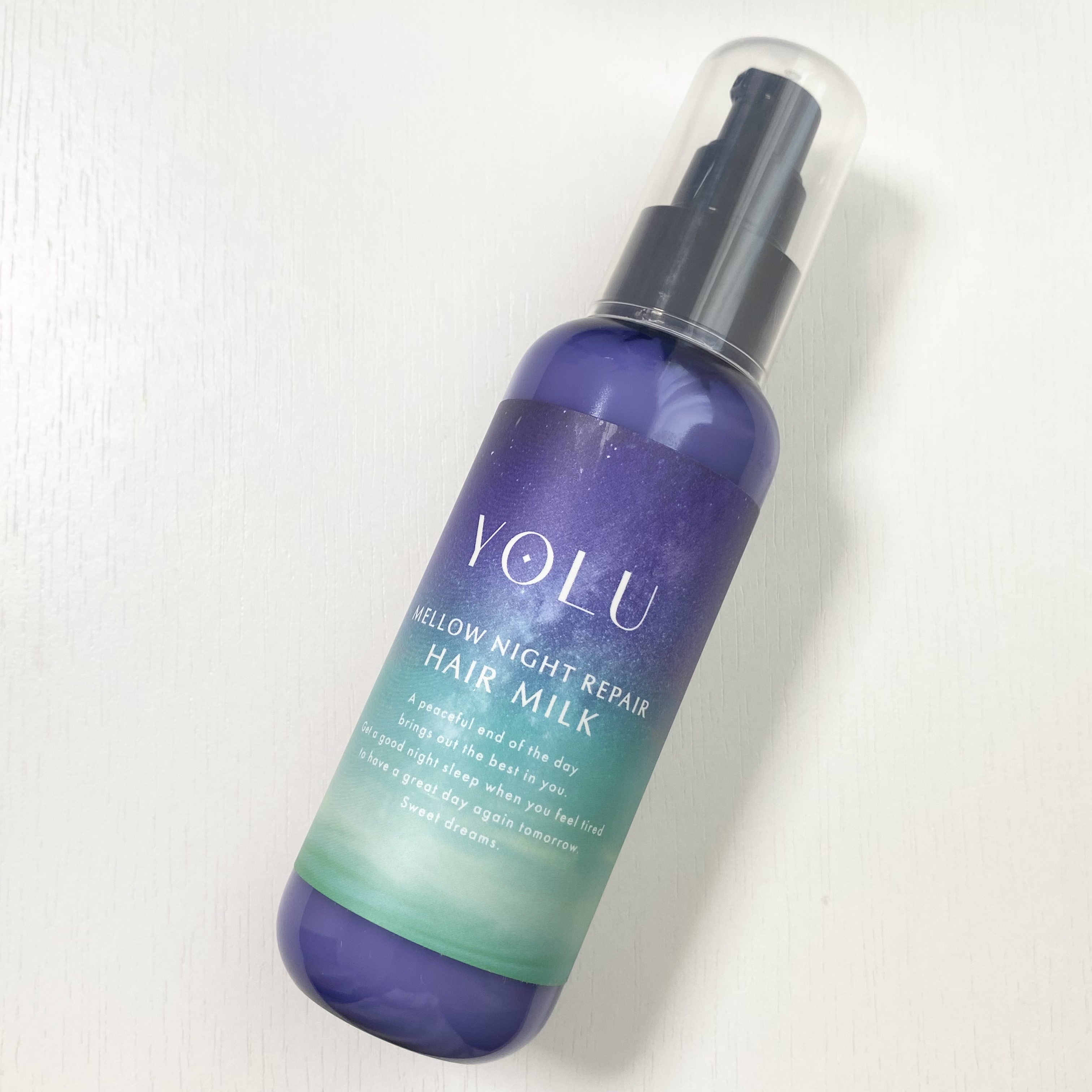 ヨル　メロウナイトリペアヘアミルク/YOLU/ヘアミルクを使ったクチコミ（1枚目）
