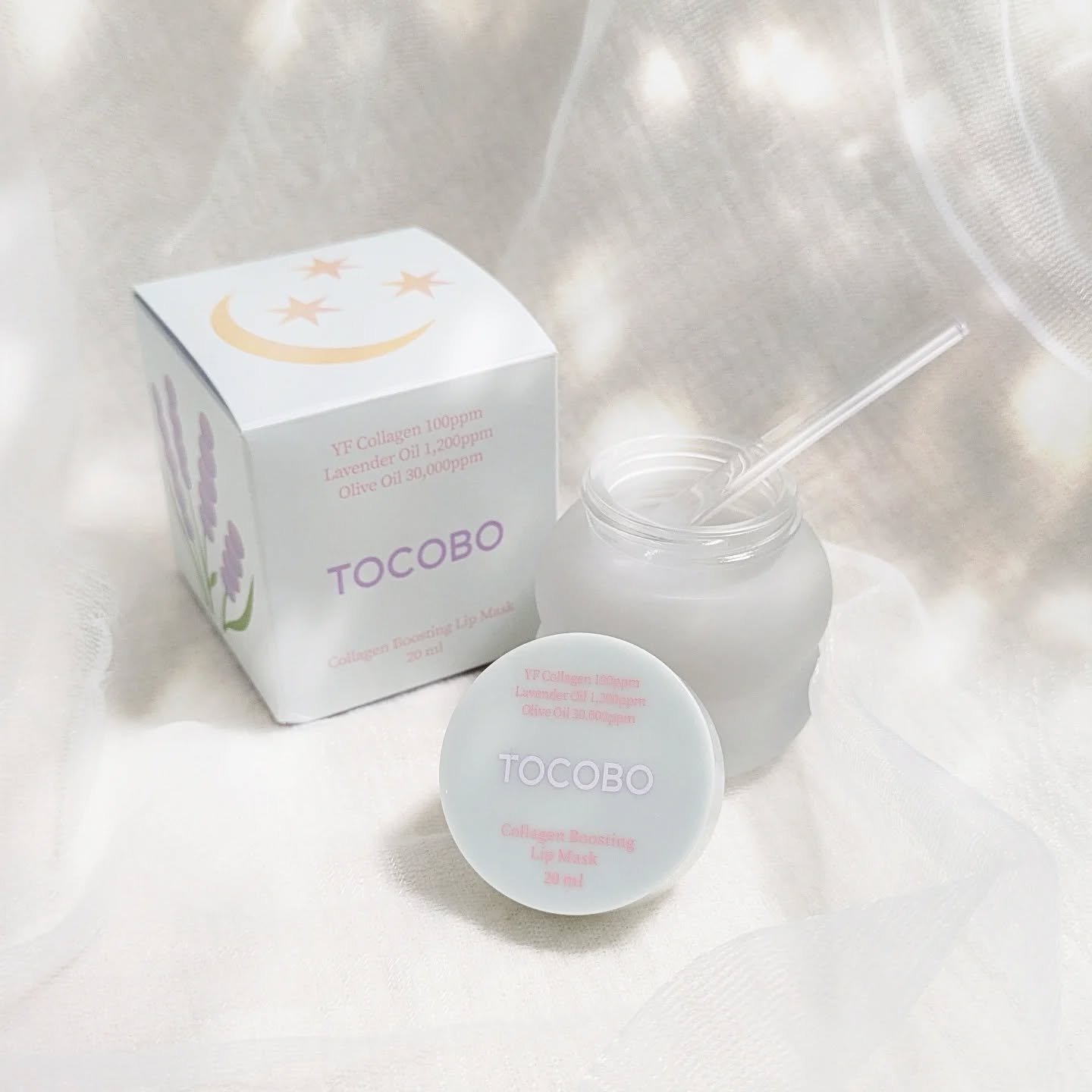 コラーゲンブースティングリップマスク/TOCOBO/リップマスクを使ったクチコミ（1枚目）