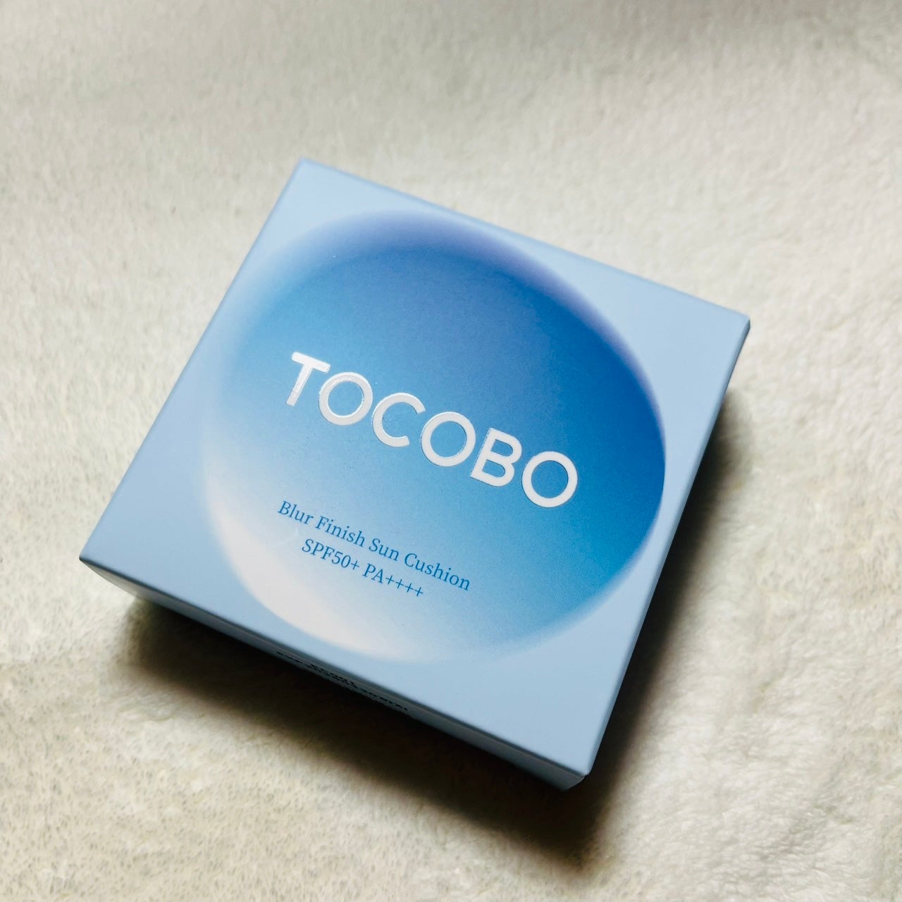 ブラーフィニッシュサンクッション/TOCOBO/日焼け止めパウダーを使ったクチコミ(1枚目)