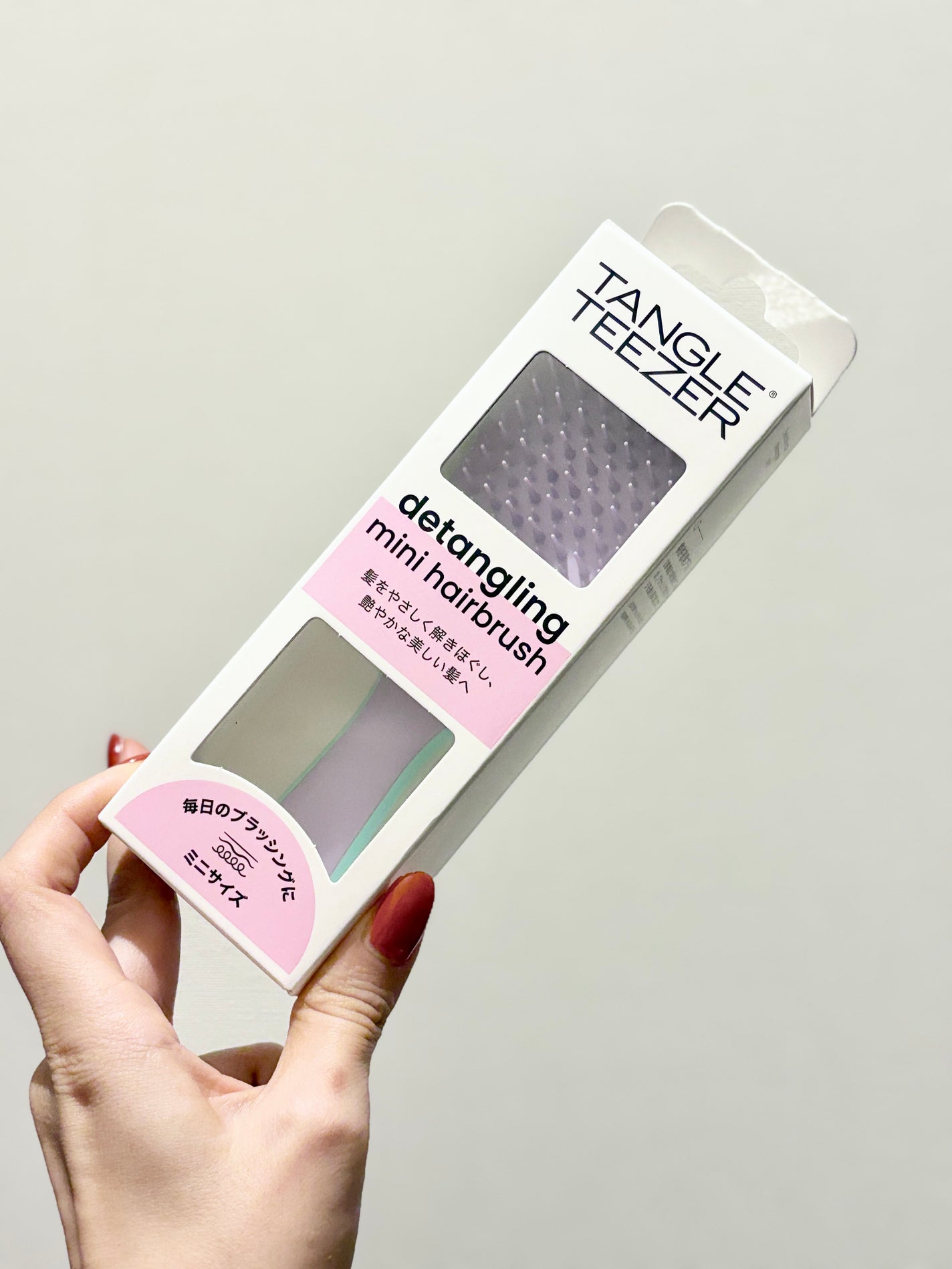 タングルティーザー ザ・アルティメットディタングラー ミニ/TANGLE TEEZER/ヘアブラシを使ったクチコミ(6枚目)