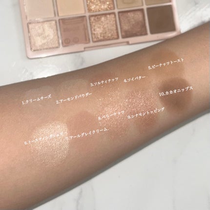 ムードアイズシャドウパレット/INGA/アイシャドウパレットを使ったクチコミ(2枚目)