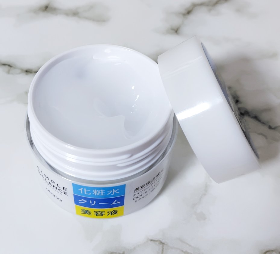 シンプルバランス　うるおいジェル/シンプルバランス/オールインワン化粧品を使ったクチコミ（2枚目）