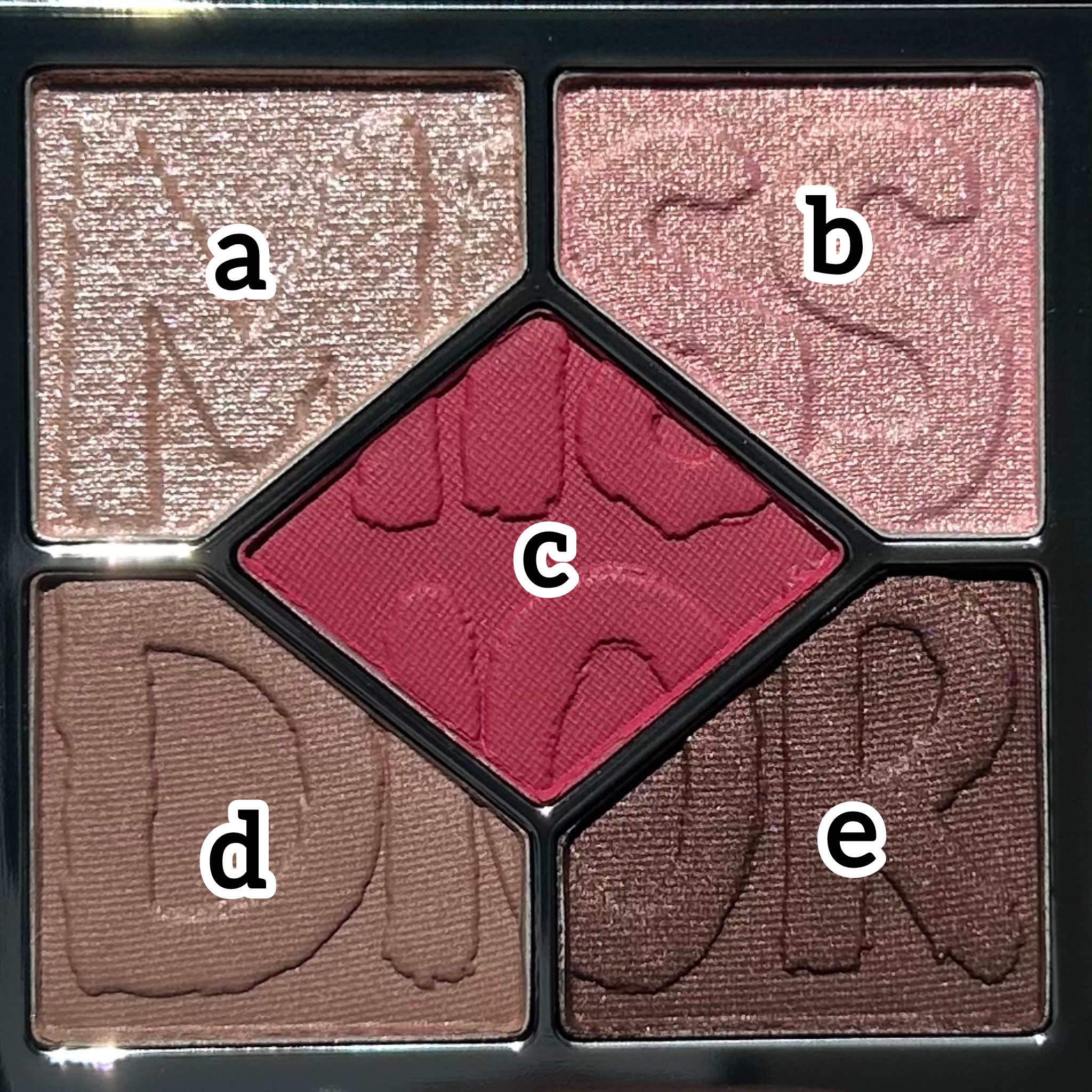 ディオールショウ サンク クルール（ミス ディオール コレクション 限定品）/Dior/アイシャドウを使ったクチコミ（2枚目）