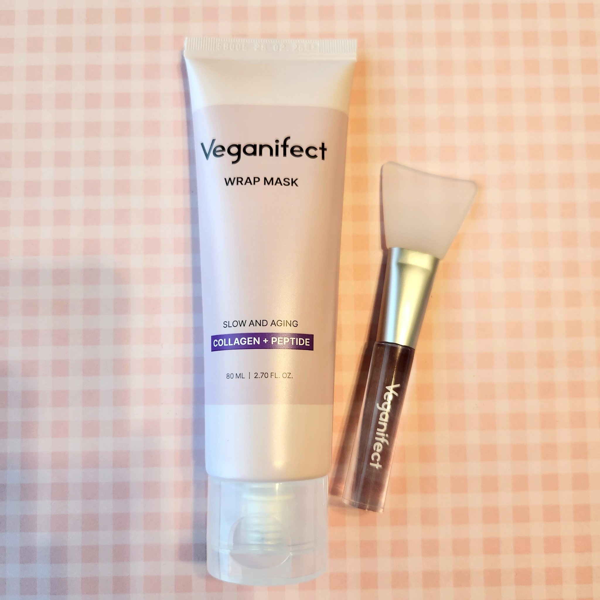 塗るマスクパック低分子コラーゲンマスク /Veganifect/洗い流すパック・マスクを使ったクチコミ（1枚目）