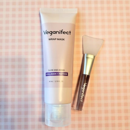 塗るマスクパック低分子コラーゲンマスク /Veganifect/洗い流すパック・マスクを使ったクチコミ(1枚目)