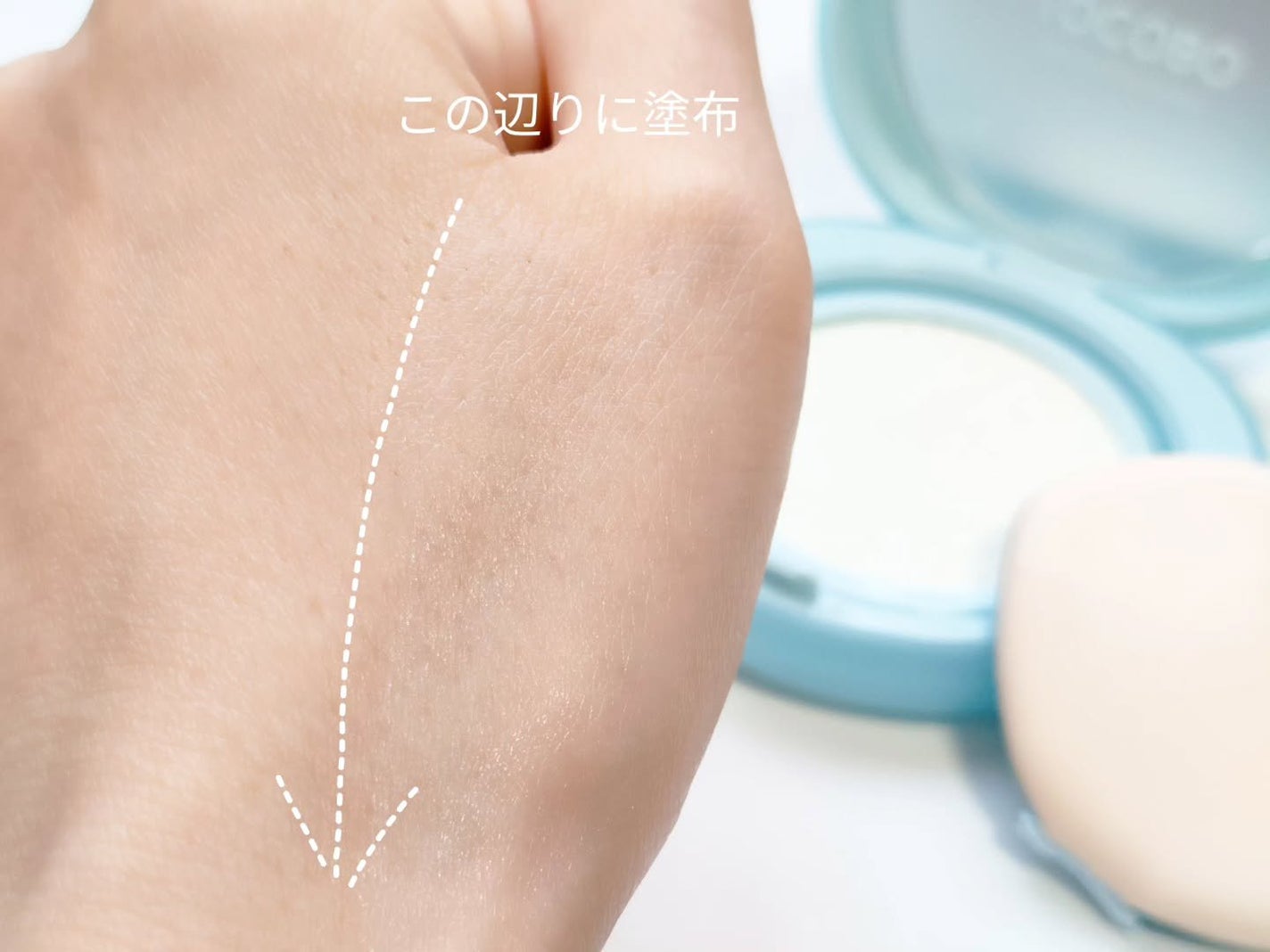 ブラーフィニッシュサンクッション/TOCOBO/日焼け止めパウダーを使ったクチコミ(5枚目)