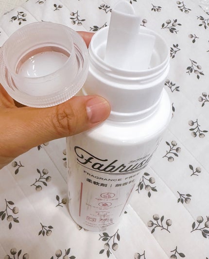 memeフォロバ100 on LIPS 「ファブラッシュ〈fabrush〉濃縮洗たく洗剤・柔軟剤 無香料..」(4枚目)