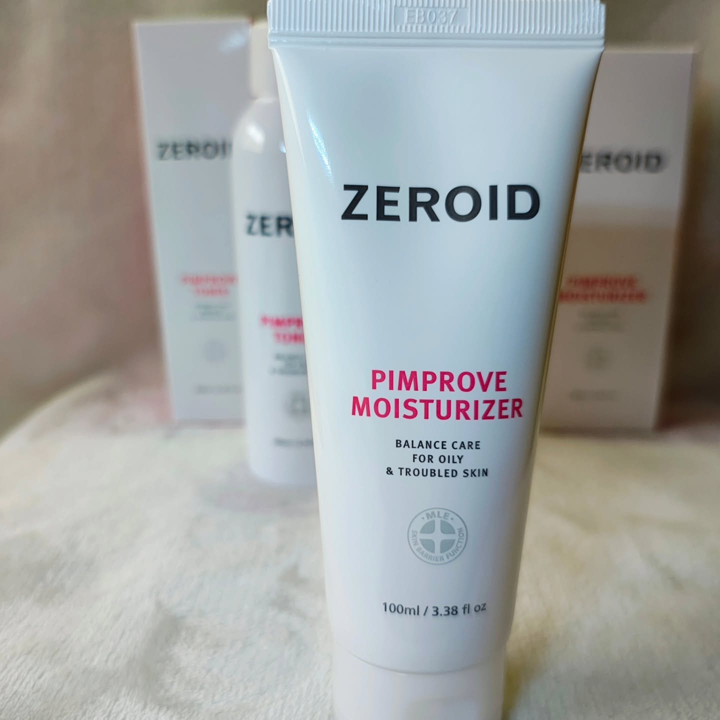 ピンプローブモイスチャーライザー/ZEROID/フェイスクリームを使ったクチコミ（2枚目）