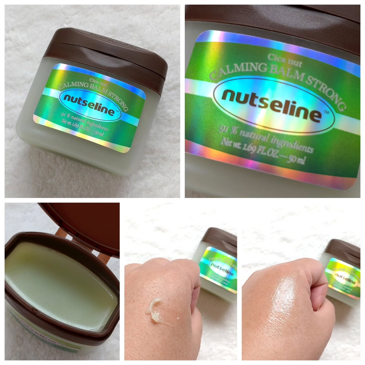 Cica nut CALMING BALM STRONG/nutseline/フェイスバームを使ったクチコミ（2枚目）