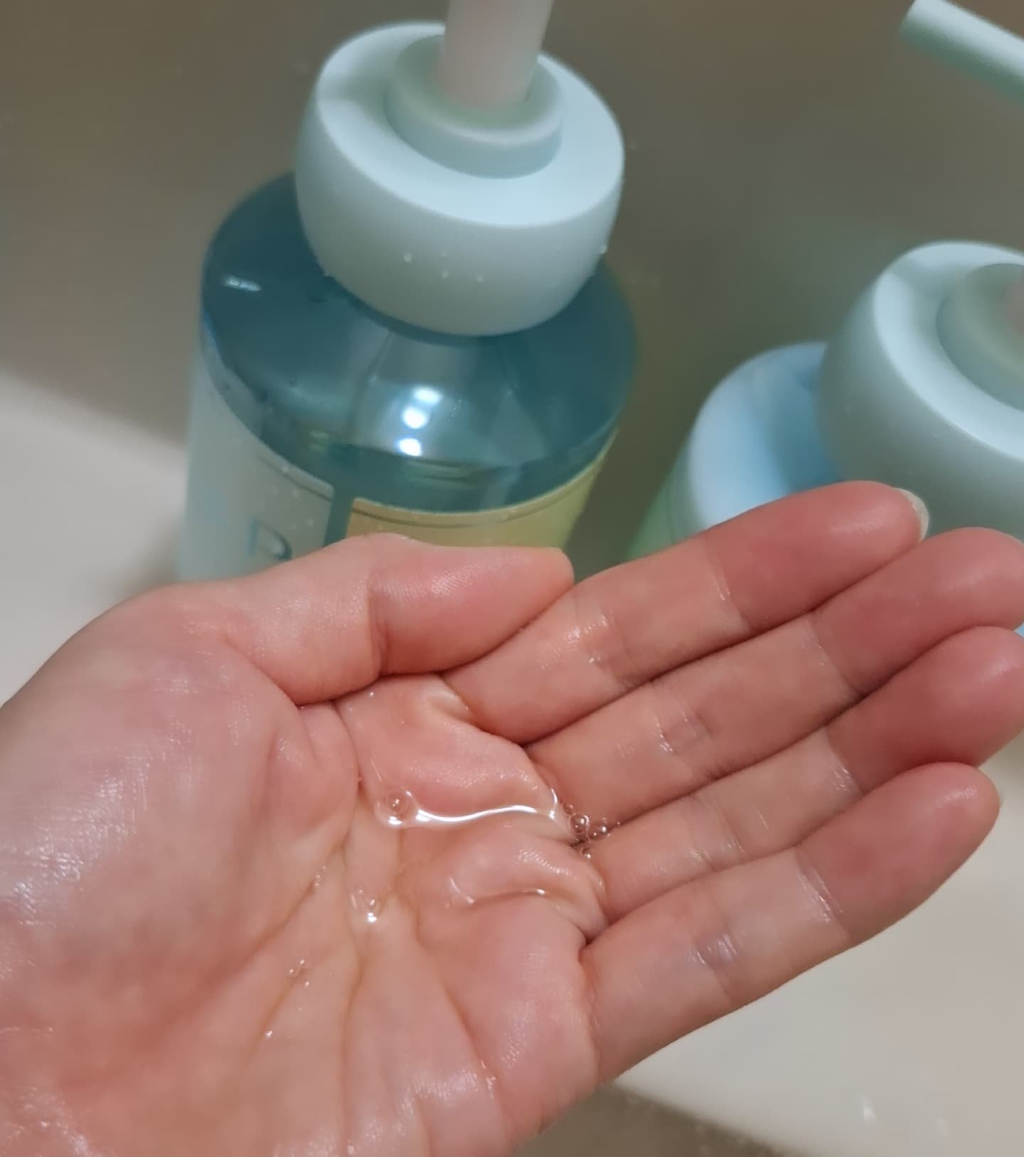 アンドペア コントロール モイスト 2in1 シャンプー＆ヘアトリートメント/&PAIR/市販シャンプーを使ったクチコミ（2枚目）