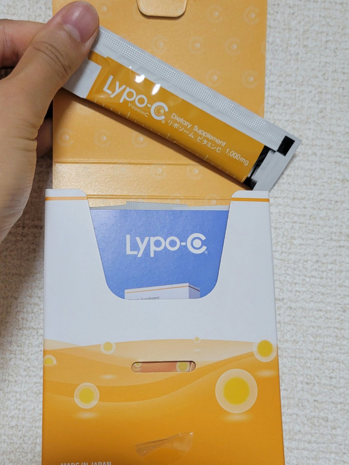 リポカプセルビタミンC/SPIC/美容サプリメントを使ったクチコミ(2枚目)