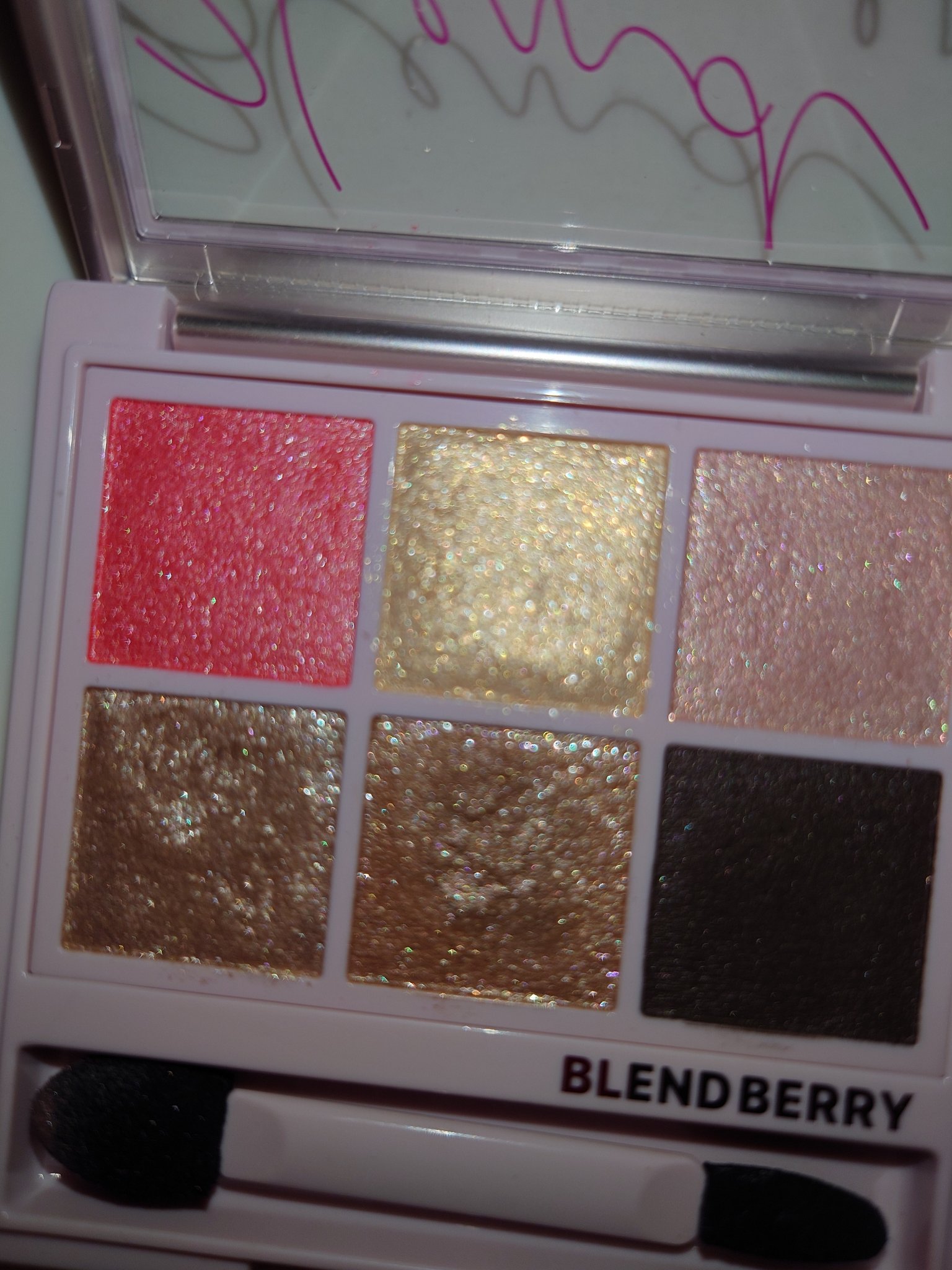 オーラクリエイション/BLEND BERRY/アイシャドウパレットを使ったクチコミ（3枚目）