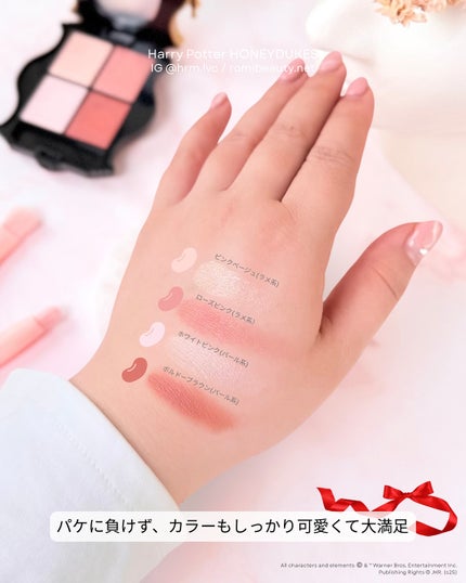 WB バーティー・ボッツの百味ビーンズ アイシャドウパレット/SHOBIDO/アイシャドウパレットを使ったクチコミ(3枚目)