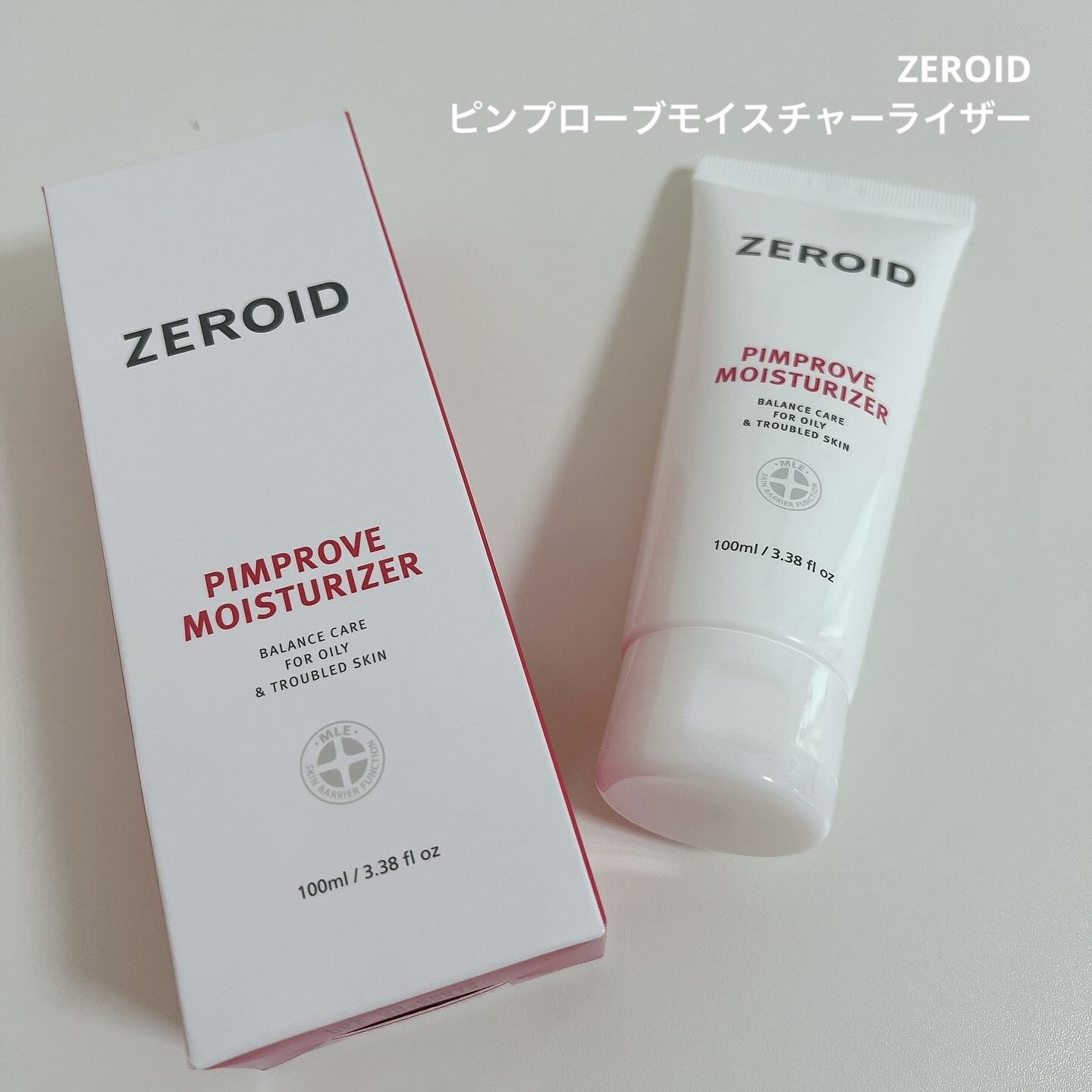 ピンプローブモイスチャーライザー/ZEROID/フェイスクリームを使ったクチコミ（1枚目）