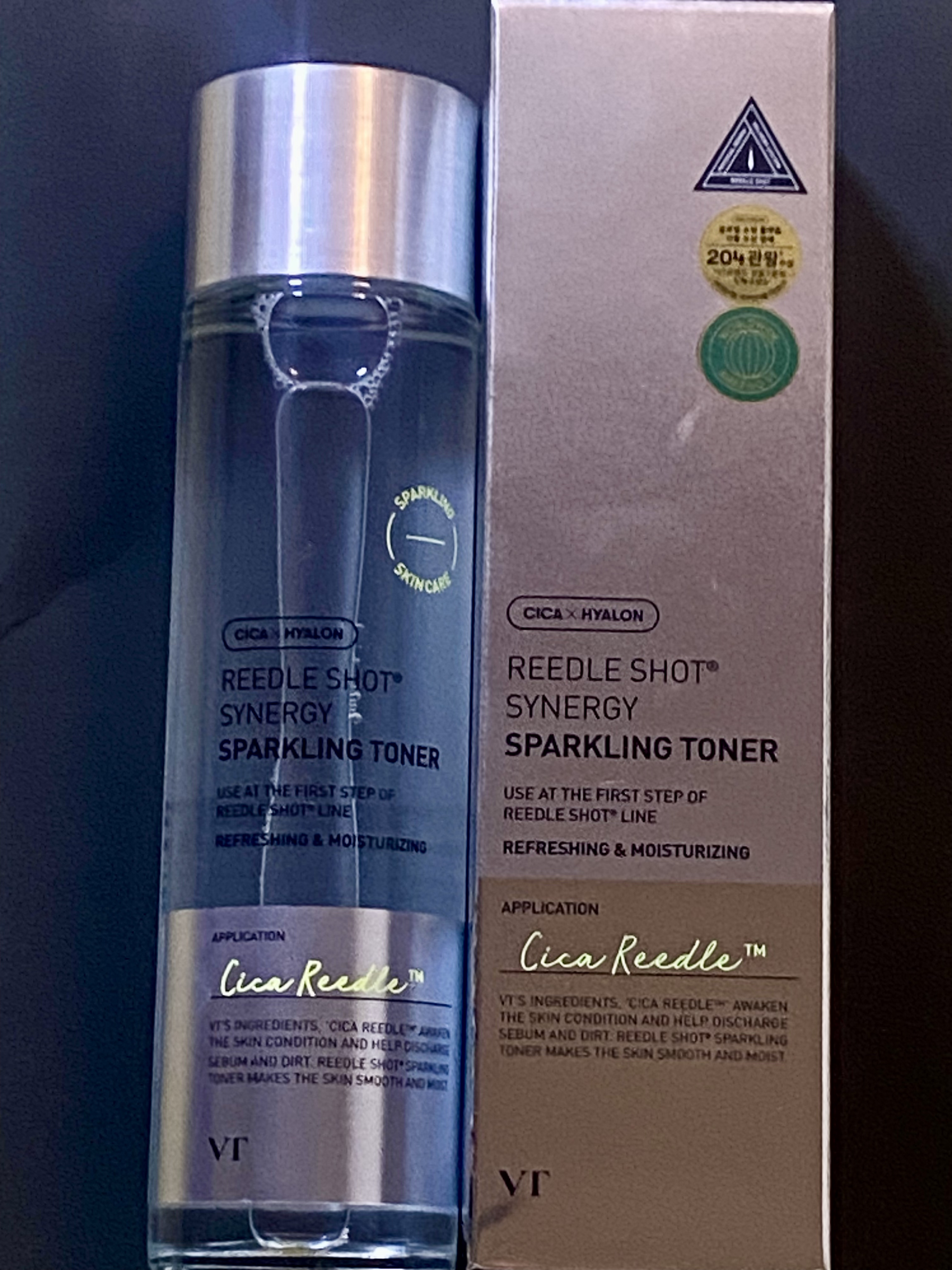 リードルショットシナジースパークリングトナー リードルなし (150ml) /VT/化粧水を使ったクチコミ（1枚目）