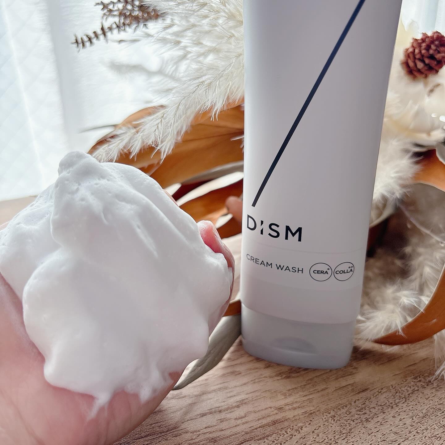 ディズム　クリームウォッシュ/DISM/洗顔フォームを使ったクチコミ（3枚目）