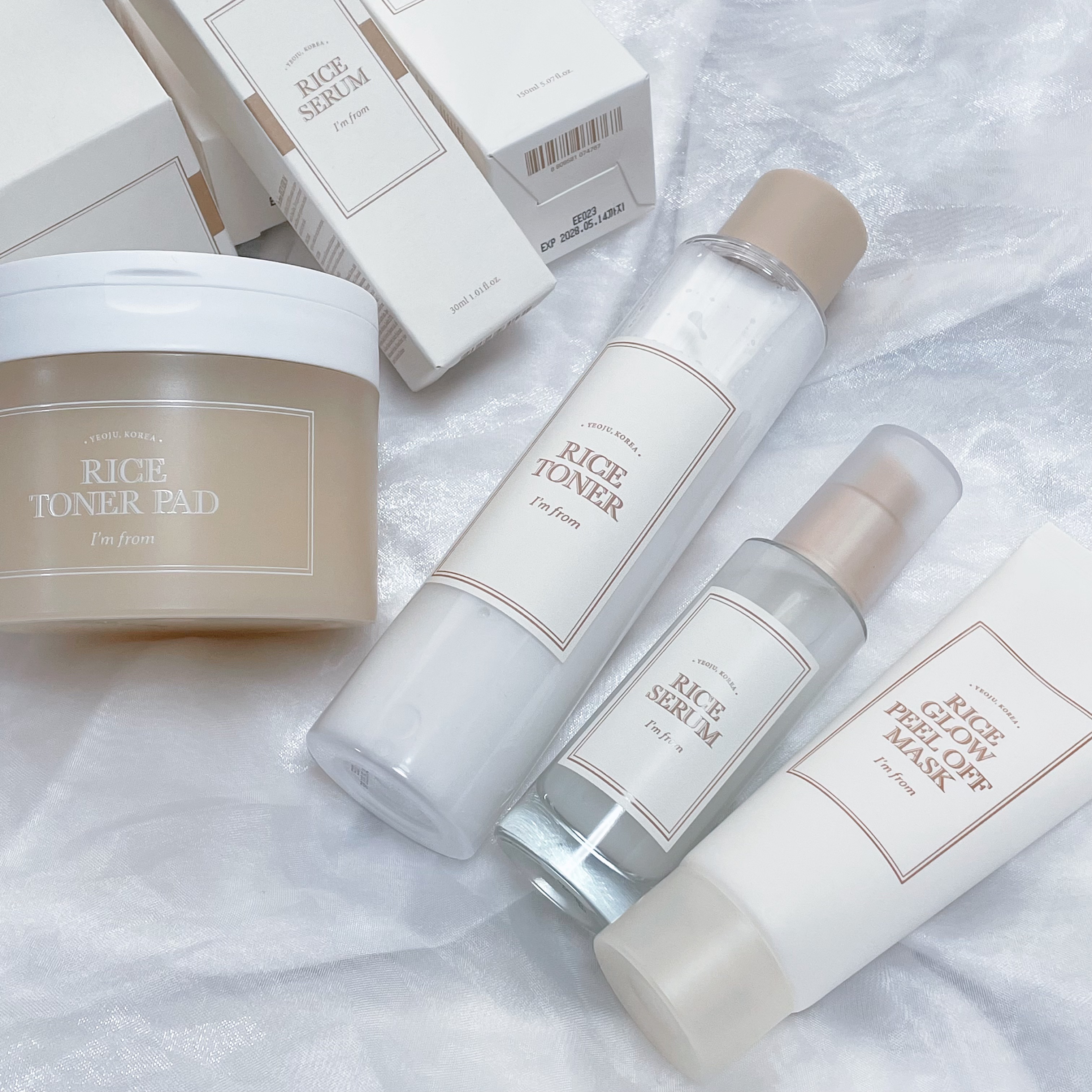 ライスグロウピールオフマスク/I'm from/シートマスク・パックを使ったクチコミ（1枚目）